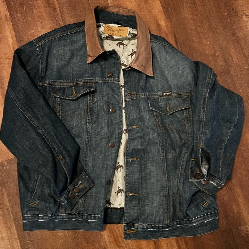 Men’s Wrangler Retro Jean Jacket Large